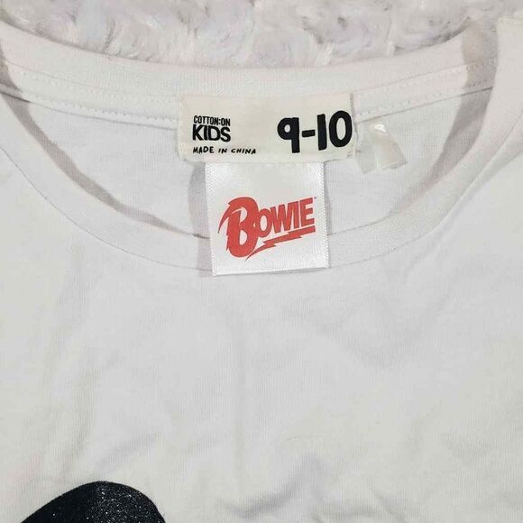 Rebel Rebel Bowie Kids 9-10 tee - Picture 2 of 6